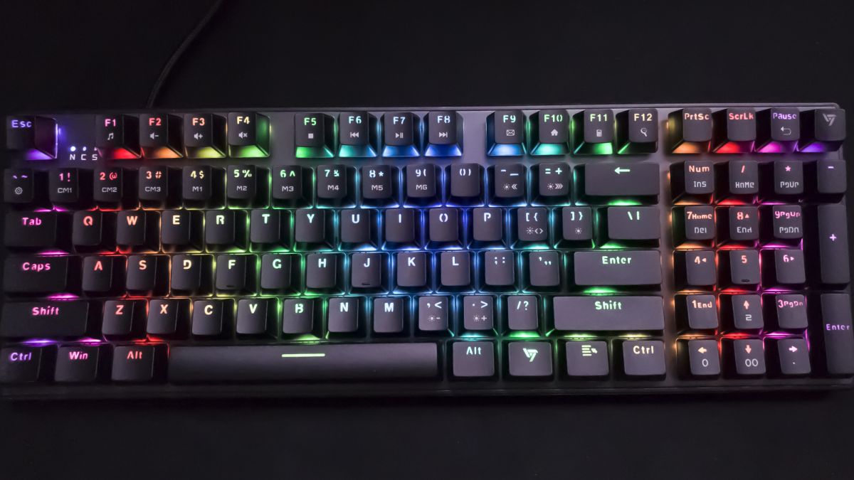 VictSing PC259A Überprüfung der mechanischen Gaming-Tastatur