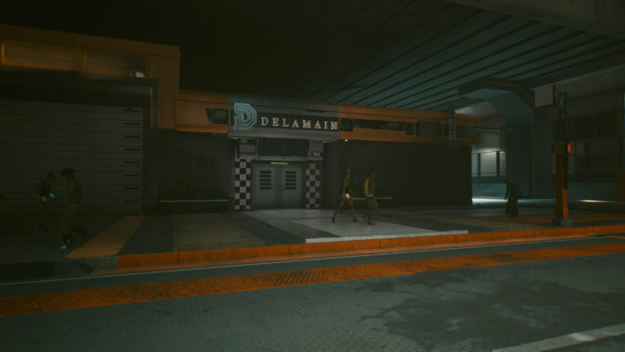 How to find a way into Delamain HQ in Cyberpunk 2077