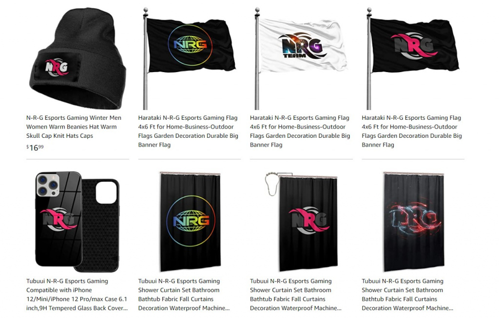 NRG Fake Merch