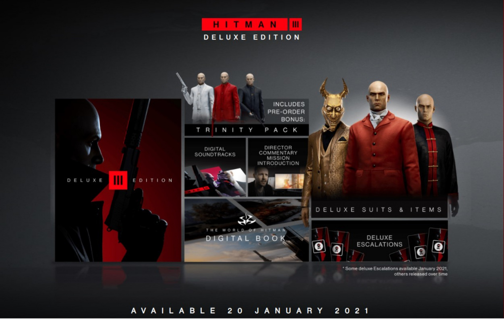 Gewinnen Sie eine Kopie von Hitman 3 Deluxe Edition Playstation Xbox kostenlos Stadia PC