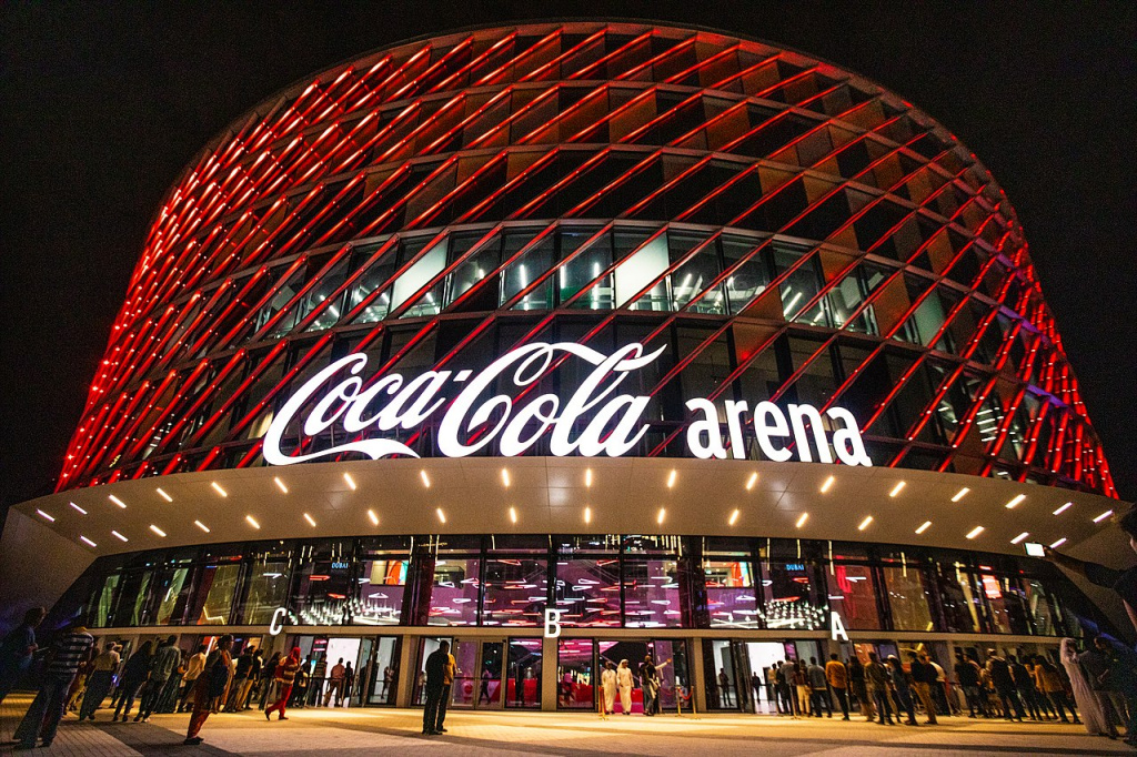 Coca Cola Arena PUBG MOible Sportarten