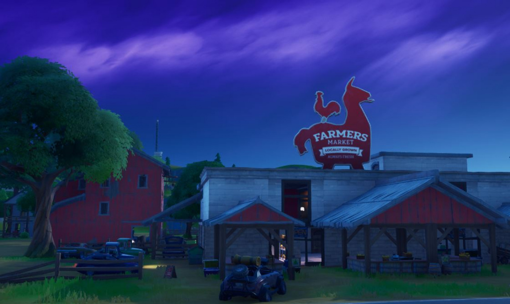 Fortnite Season 5 Woche 8 fordert heraus, wie die Standorte des Steel Farm Orchard Farmers Market fertiggestellt werden können