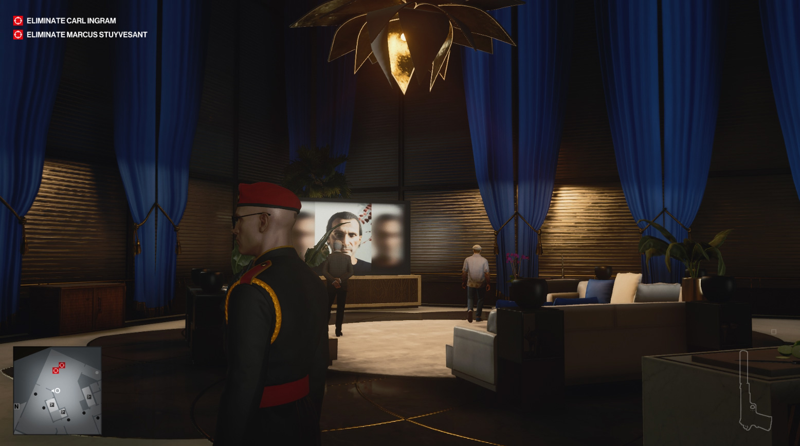 Hitman 3: Wie man wirkungsvolle Kunst in Dubai vollendet - Chandelier Double Kill