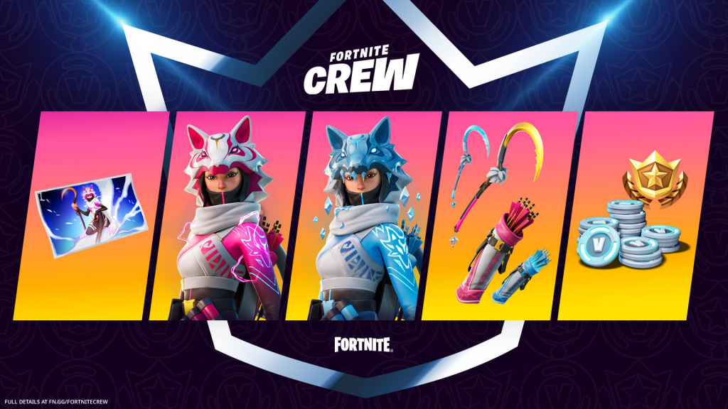 Fortnite Crew Februar 2021 Packung vi Outfit Kosmetik Preis Erscheinungsdatum Uhrzeit