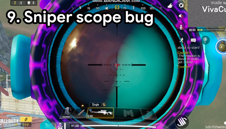 Cod Mobile Sniper Scope Bug