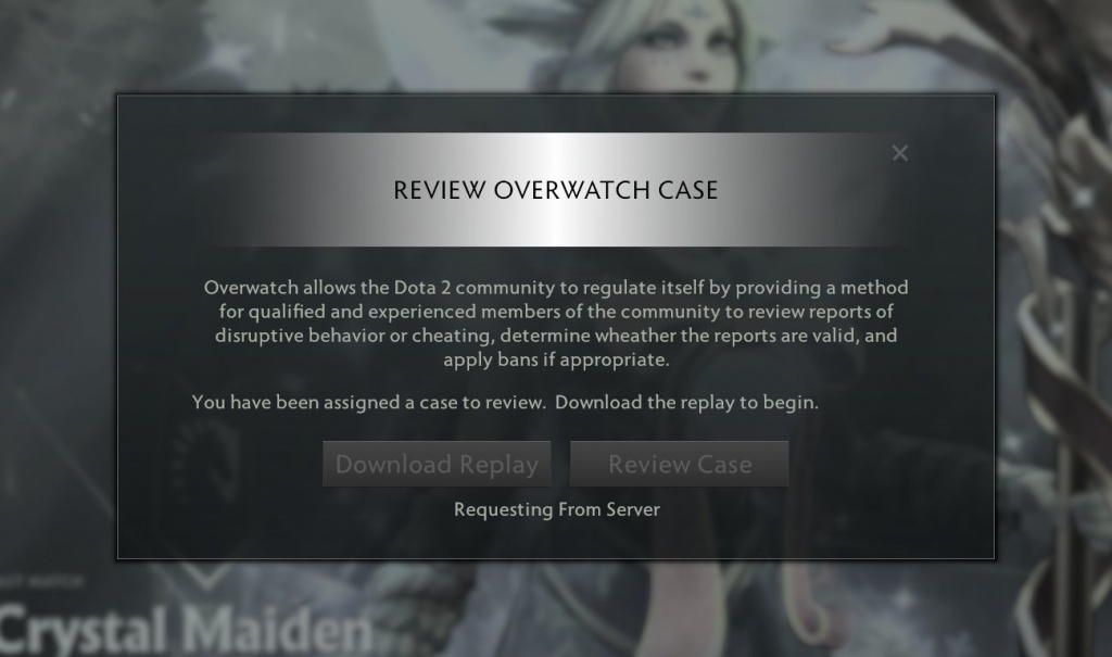 Dota 2 Overwatch Anti-Cheat-System, wie es funktioniert Berichterstattung über Kommunikationsverbote Valve