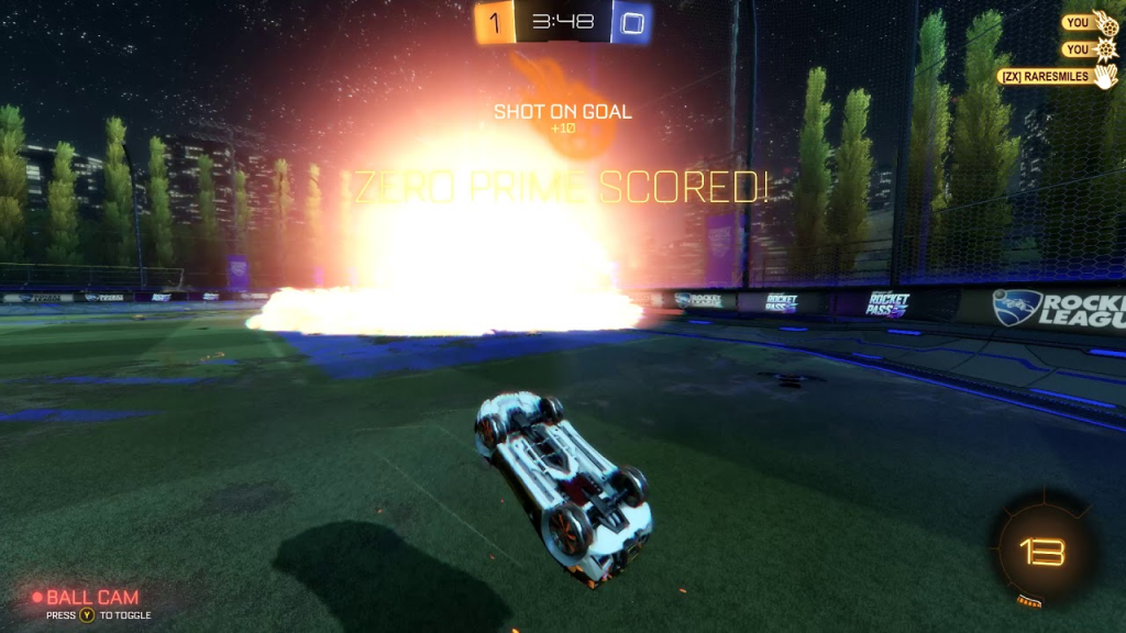 taktische Nuke Rocket League Ziel Explosion