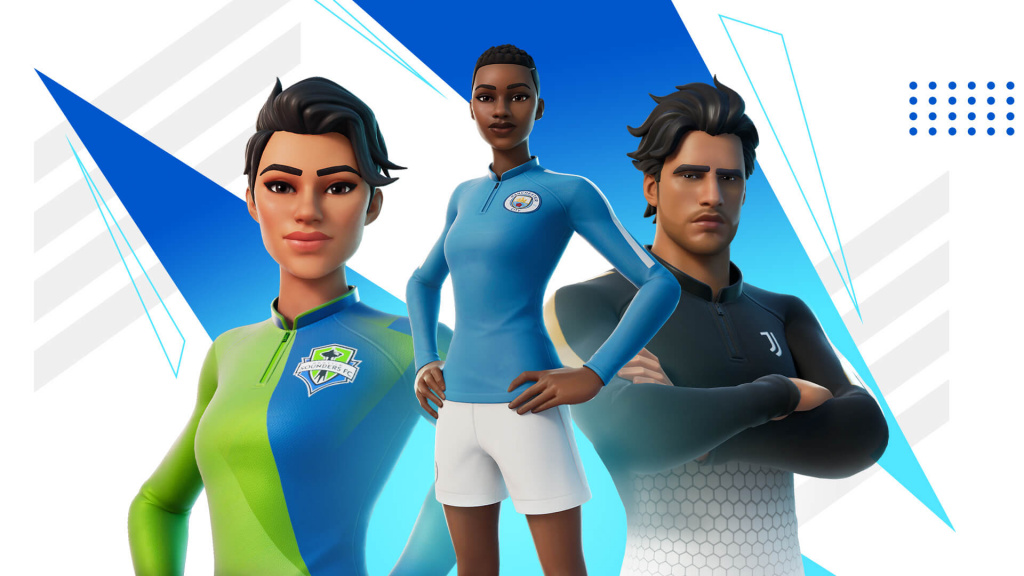 How to get Juventus, Milan, Man City, Roma, and other football skins in Fortnite