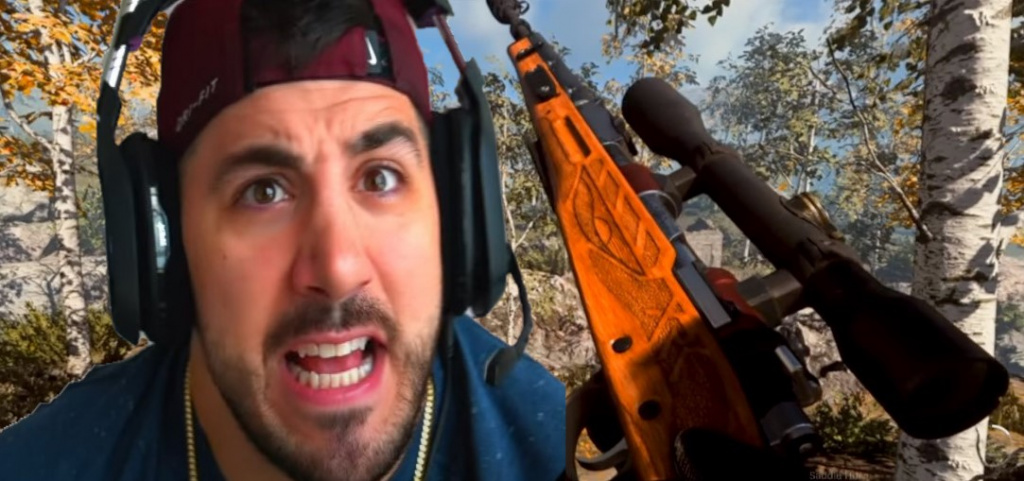 NICKMERCS showcases "aimbot" Kar98 loadout for Warzone Season 1