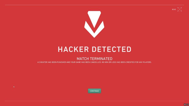 Valorant player banned for hacking during match against Dignitas