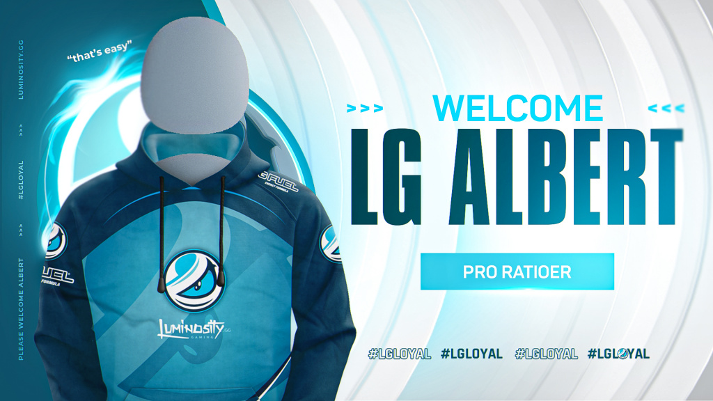 Who is albert twitter ratio master CEO Luminosity Gaming