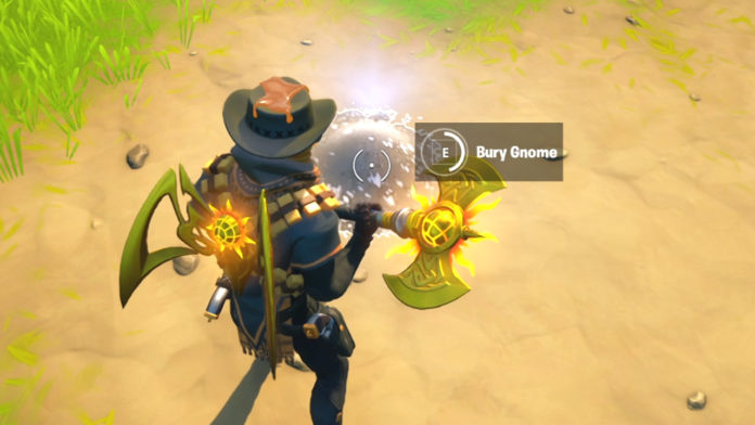 Where to Bury Gnomes in Pleasant Park or Retail Row in Fortnite