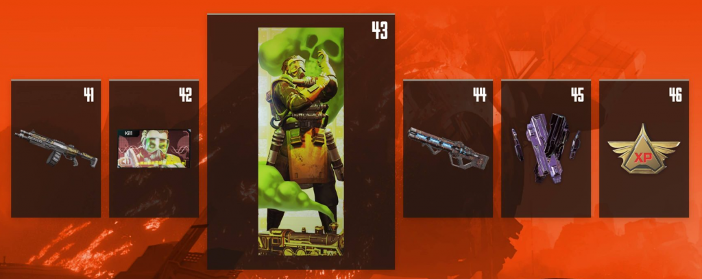 Apex Season 8 Battle Pass Stufe 41 46