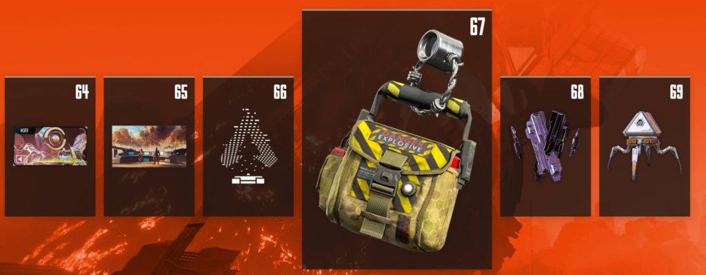 Apex Season 8 Battle Pass Stufe 64 69