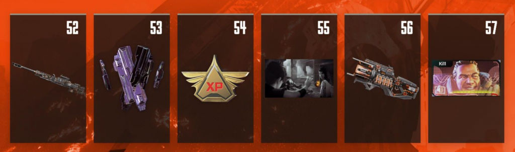 Apex Season 8 Battle Pass Stufe 52 57