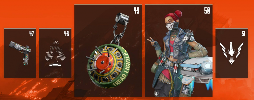 Apex Season 8 Battle Pass Stufe 47 51