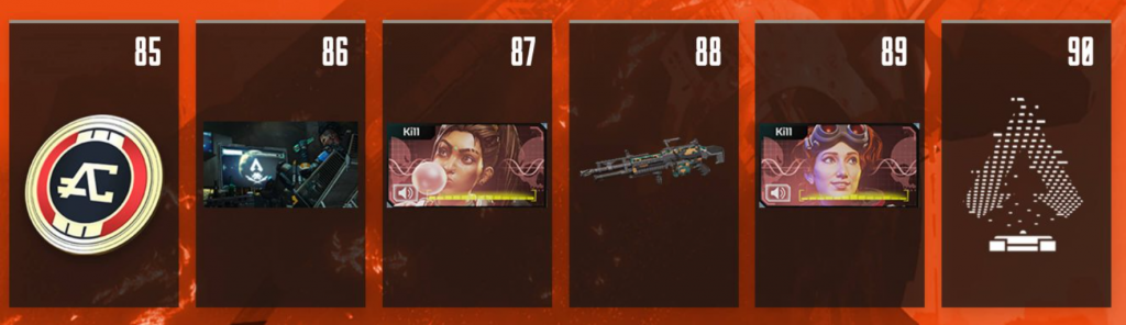 Apex Season 8 Battle Pass Stufe 85_89