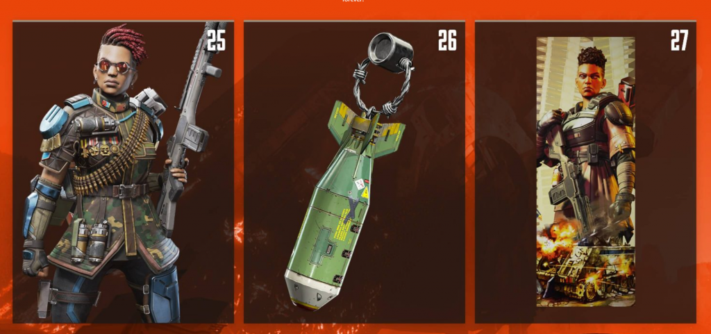 Apex Season 8 Battle Pass Stufe 25