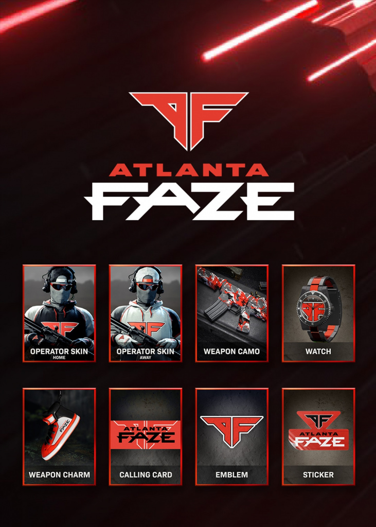 CDL2021 Pack Skins Atlanta Faze