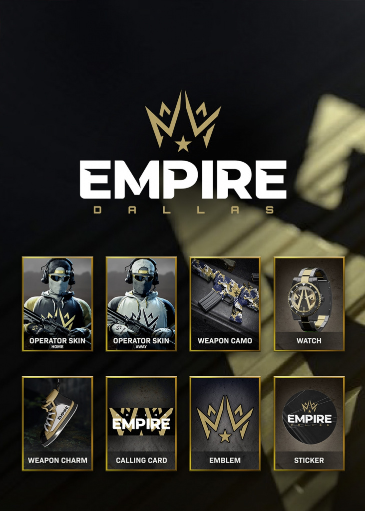 CDL2021 Pack Skins Dallas Empire