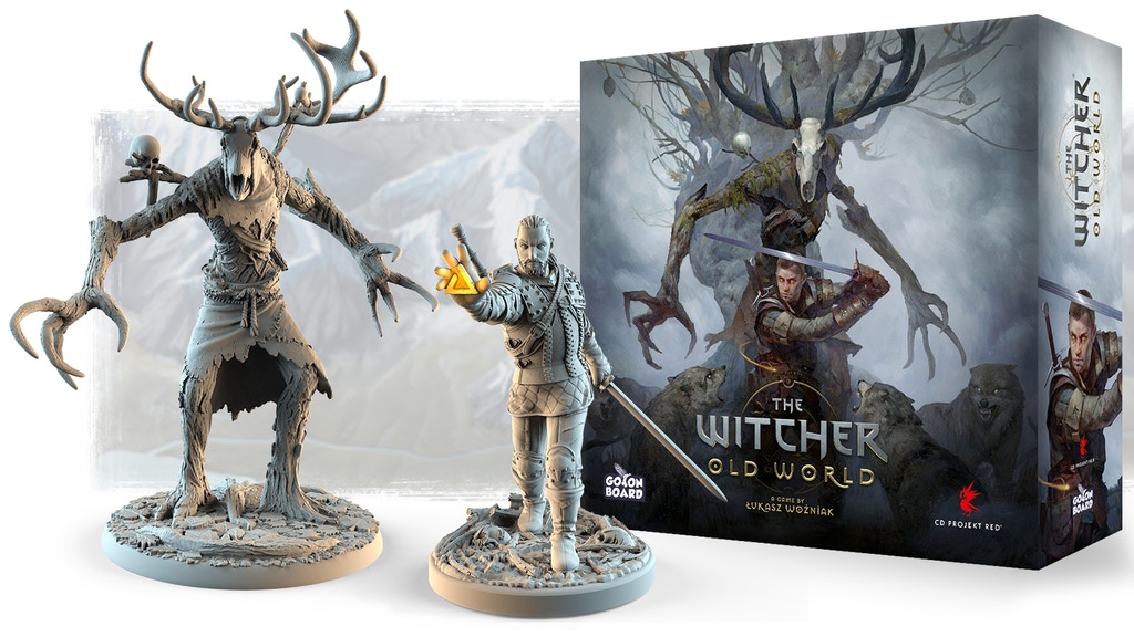 Erscheinungsdatum des Brettspiels The Witcher Old World