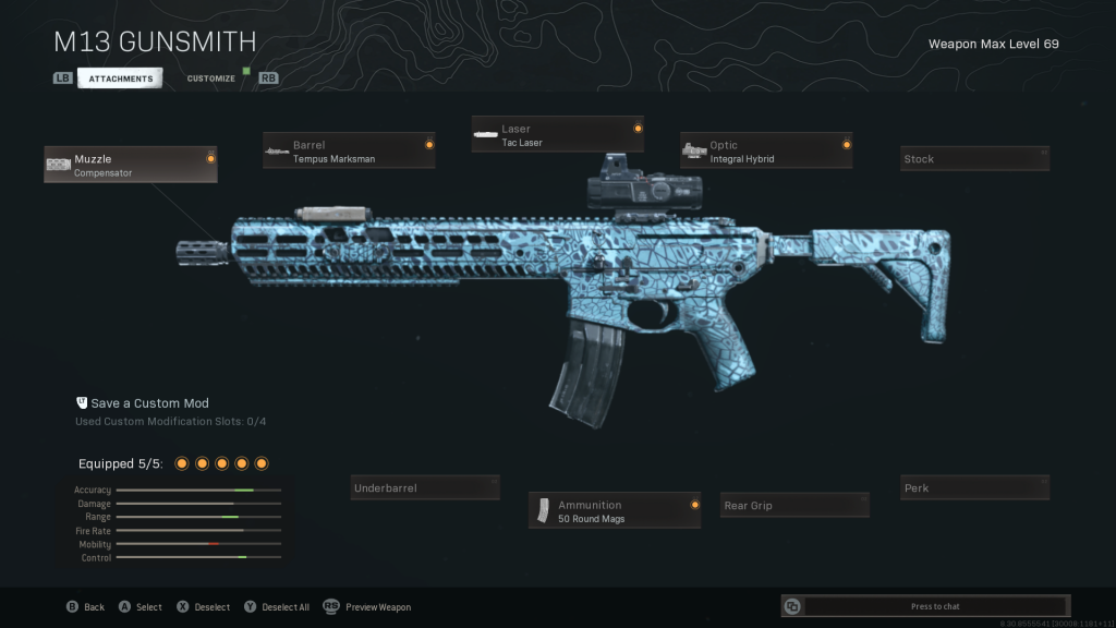 m13 Loadout Warzone