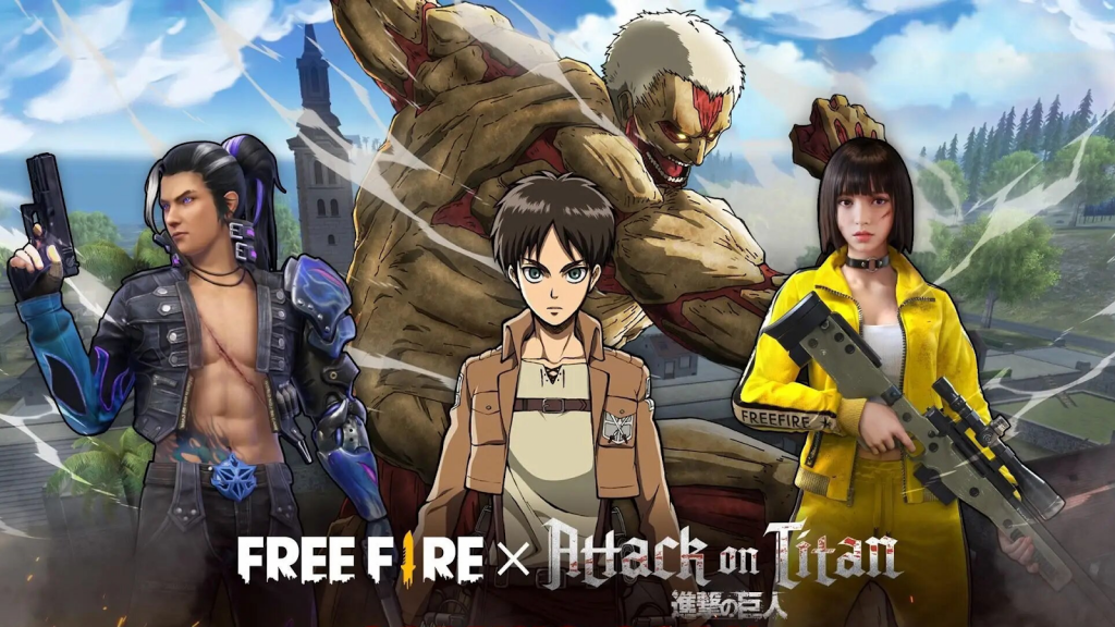 eren titan free fire