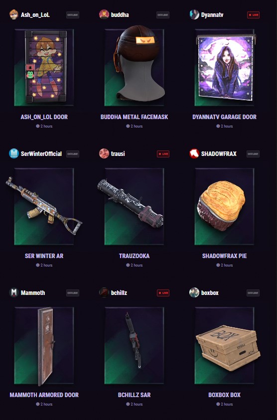 Rust Twitch Drops 5