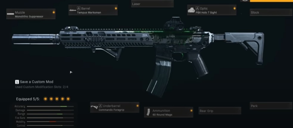 giftige Waffe Waffe Warzone Staffel 2 m13 Loadout Westie