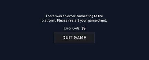 Valorant Error Code 39 Riot Games Server, wie man die Bedeutung korrigiert