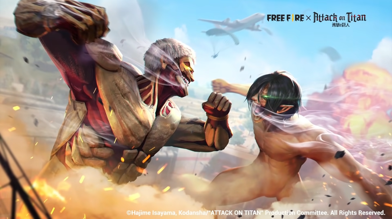 Free Fire x Attack on Titan: Änderungen am Spiel