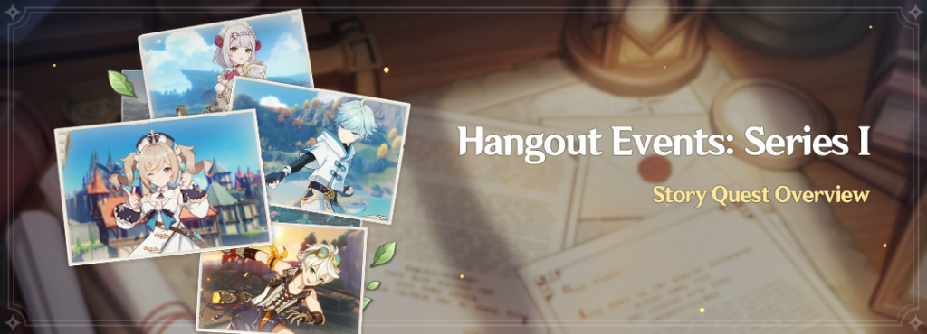 Genshin Impact Hangout Events