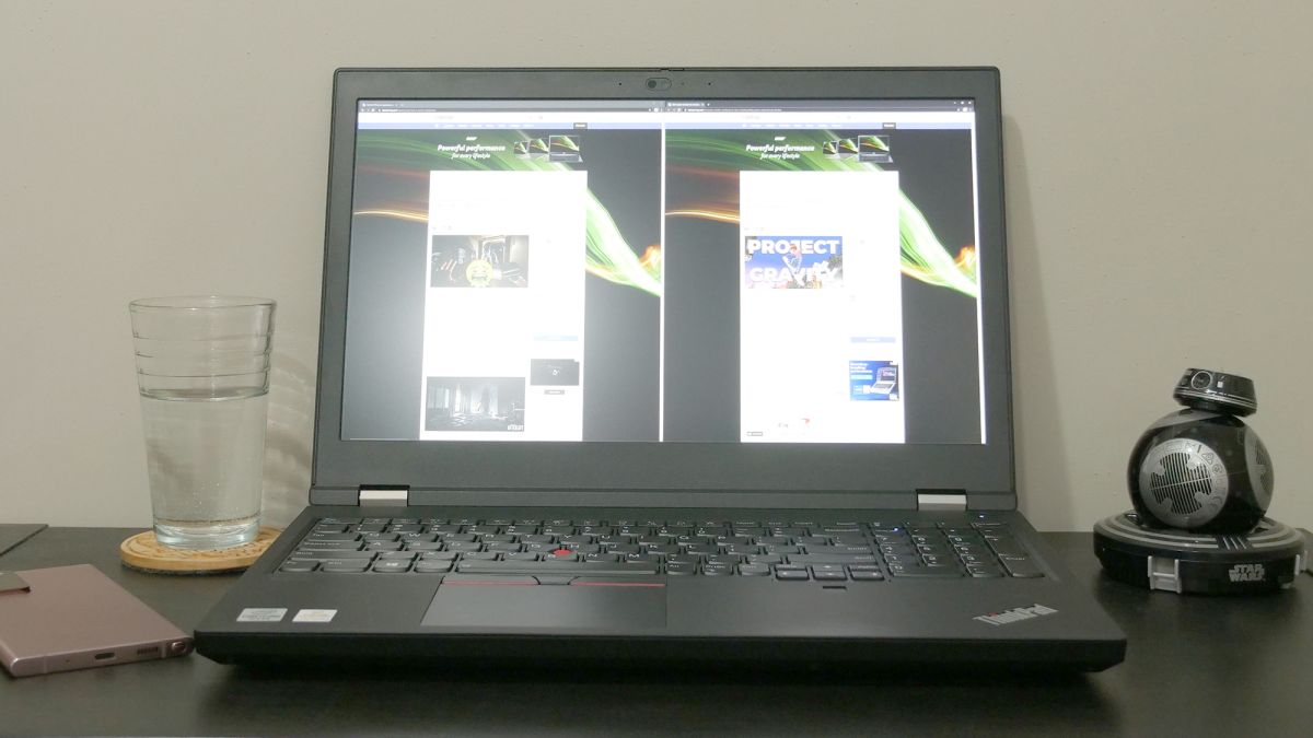 Lenovo ThinkPad P15 Test