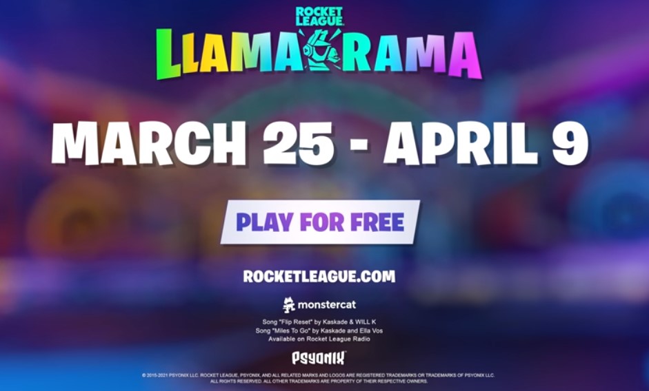 Rocket League LLama Rama Staffel 2