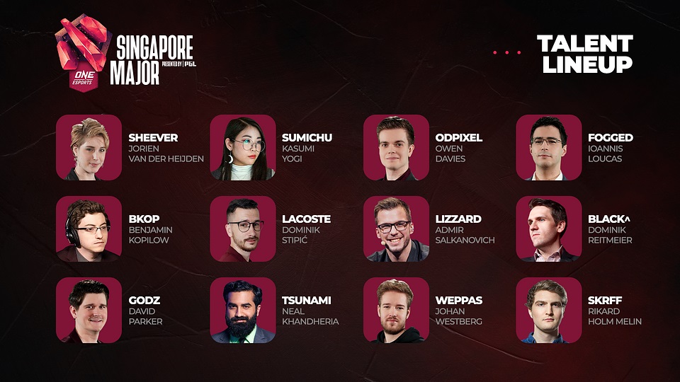 Dota 2 Singapur Major, wie man Zeitplan-Teams beim Formatieren des Talentpreispools zuschaut