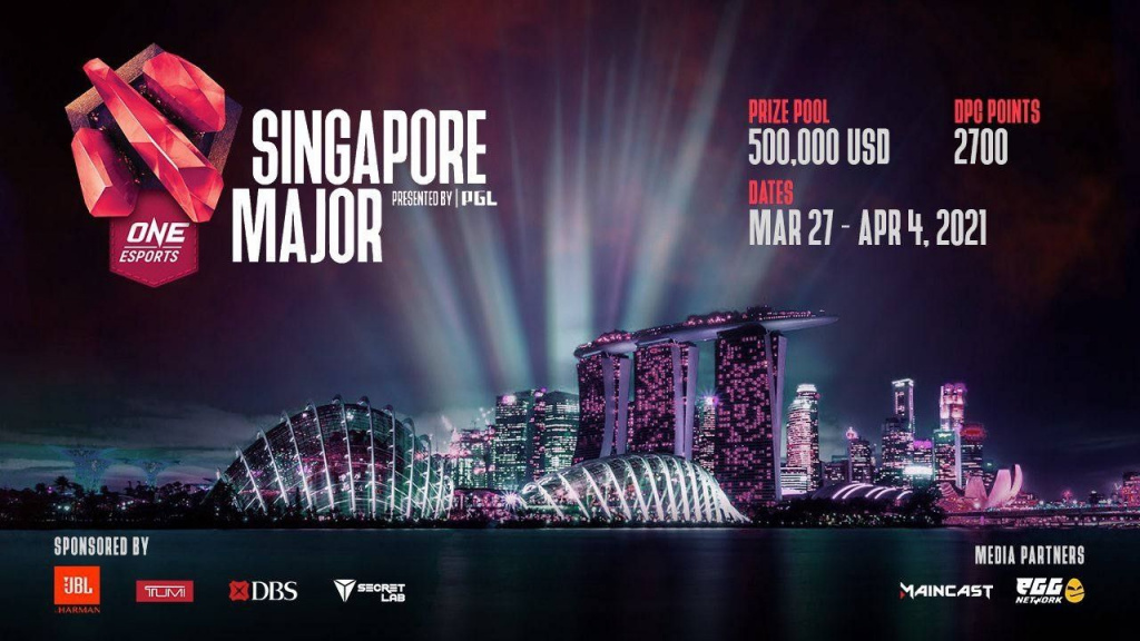 Dota 2 Singapur Major, wie man Zeitplan-Teams beim Formatieren des Talentpreispools zuschaut