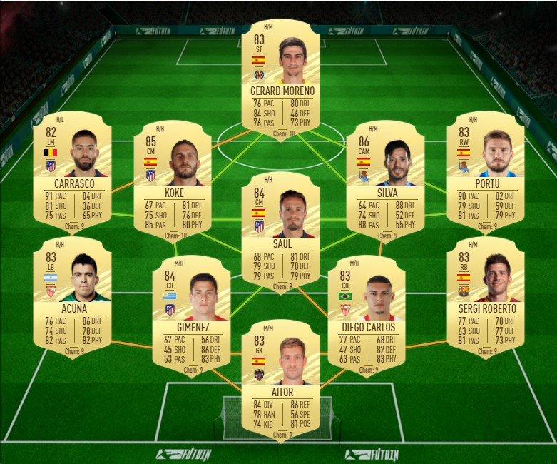 Darwin FIFA 21 sbc