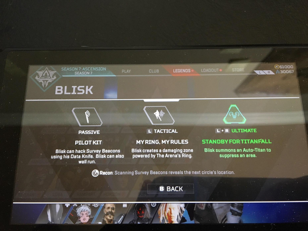 Blisk Apex Legends Fähigkeiten