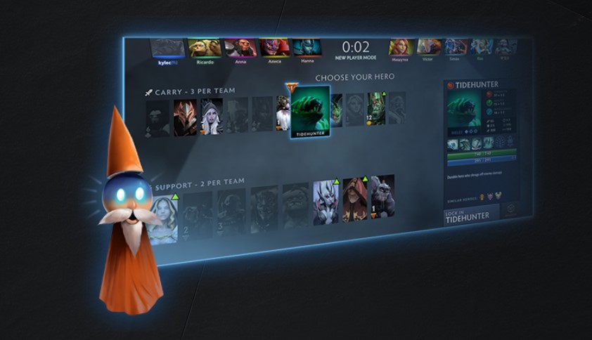 Dota 2 verbietet das Schlurfen