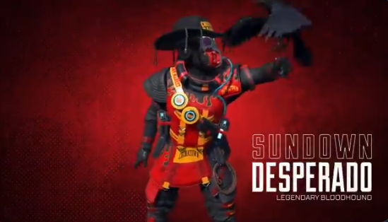 Apex Legends Chinatown Market Sonnenuntergang Desperado Bloodhound Haut