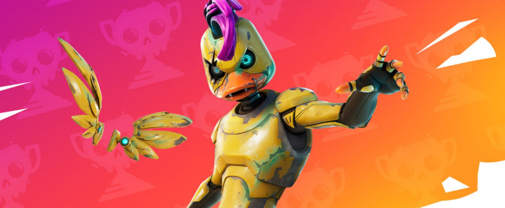 Fortnite Websiter Skin Outfit kostenlos Mecha-Feather Backbling Spring Breakout Cup