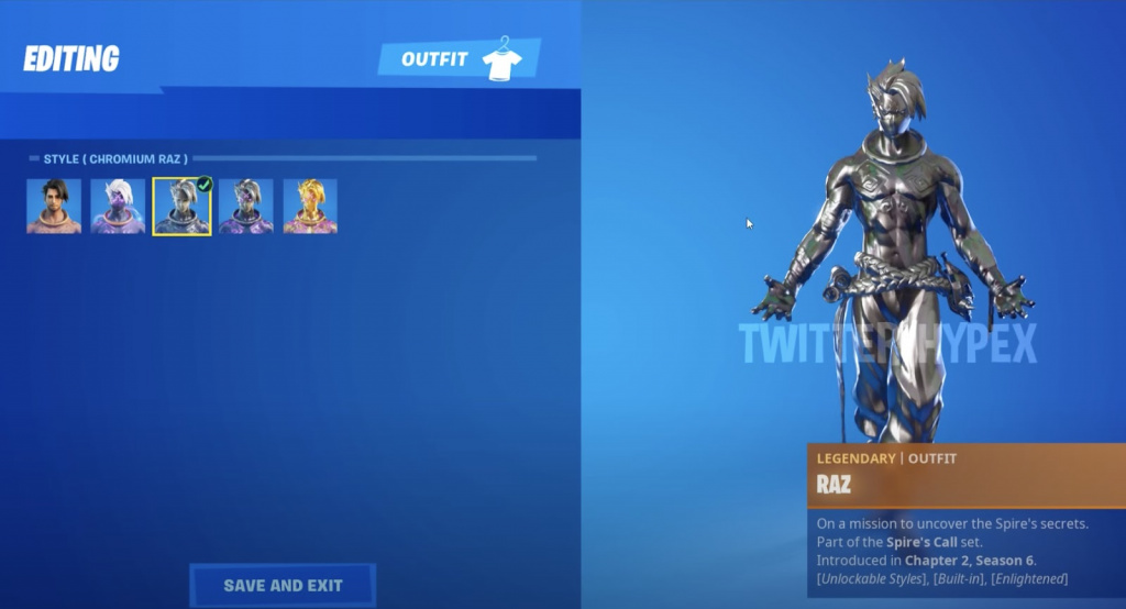 Fortnite goldene Runen-Chrom-Haut, wie man freischaltet