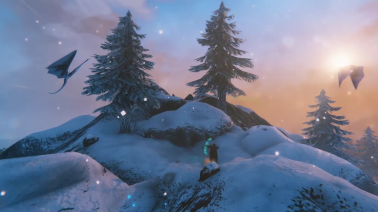 Massive Valheim mountain village is the most insane player creation we have seen yet