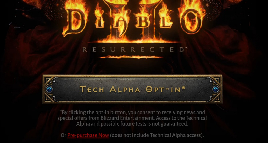 Diablo 2 hat technische Alpha-Pläne wiederbelebt, wie man sich anmeldet