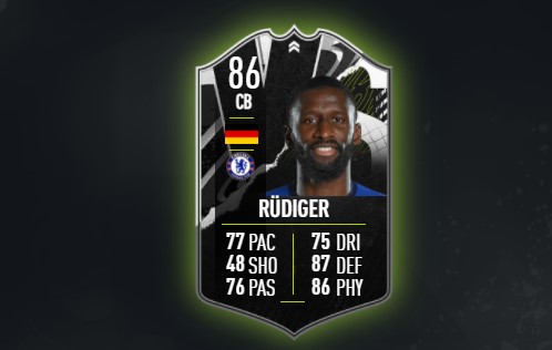 FIFA 21 Rüdiger Showdown SBC: Cheapest solutions, rewards, stats