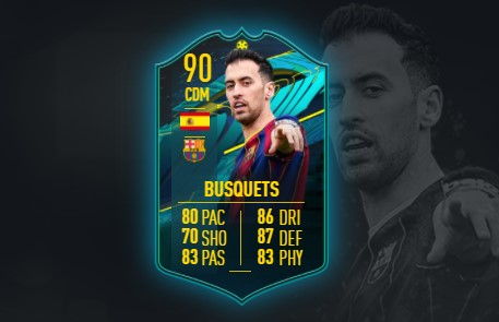 FIFA 21 Sergio Busquets Moments SBC: Cheapest solutions, rewards, stats