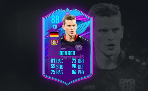 FIFA 21 Sven Bender End of Era SBC: Cheapest solutions, rewards. stats