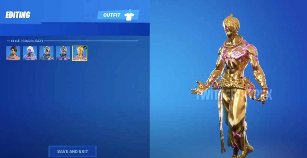 Fortnite: Unlock Golden, Runic, and Chromium skin styles