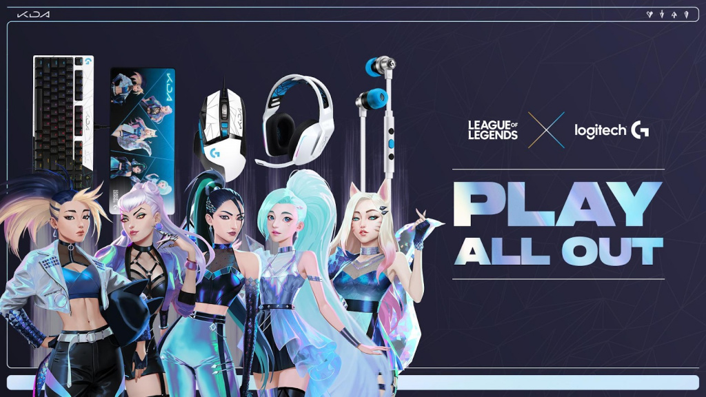 Logitech unveils new K/DA collection in collab with Riot Games