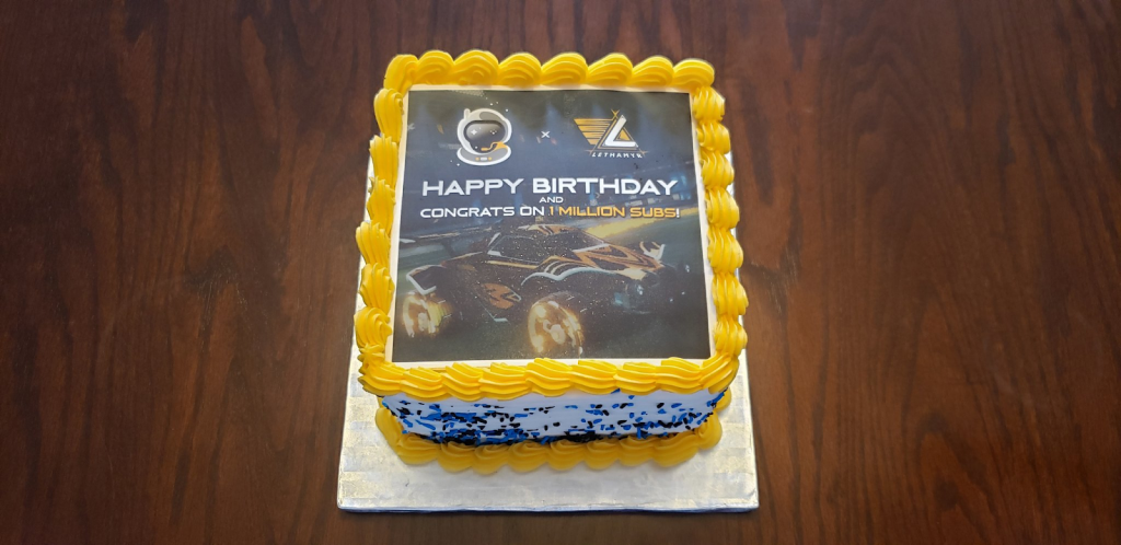 Raketenliga Lethamyr 1 Million Subs Geburtstag